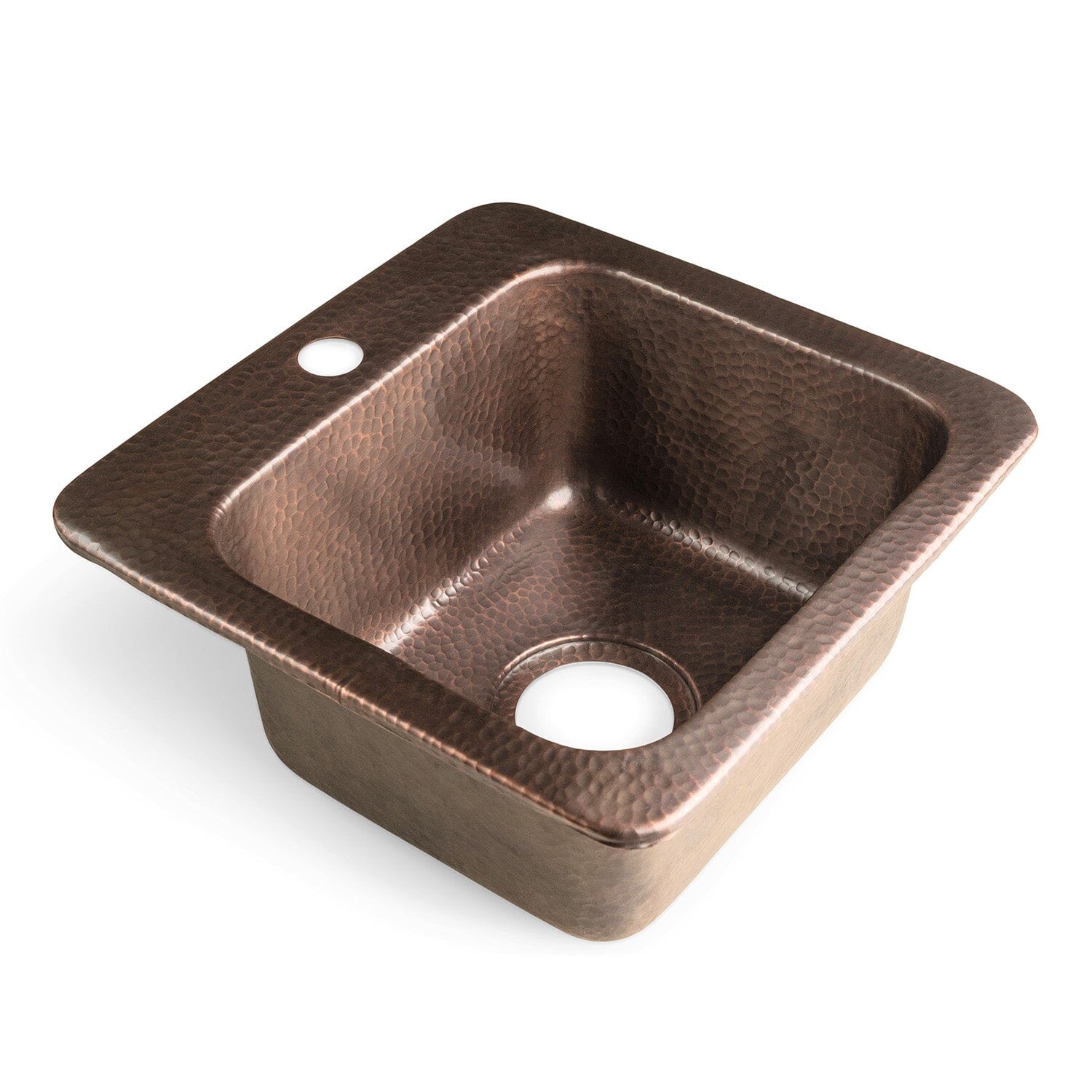 Monarch Abode Hand Hammered Pure Copper Sponge Holder, Bronze